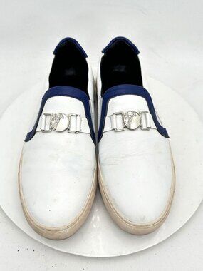 Versace | Shoes | Versace Men Black White Optical Print  display picture 3